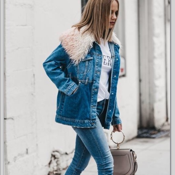 vintage style denim jacket